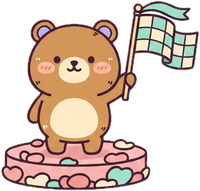 A trophy bear