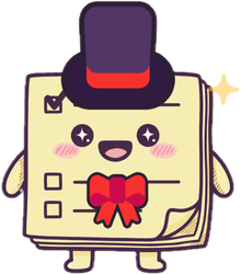 A dressed-up buddy