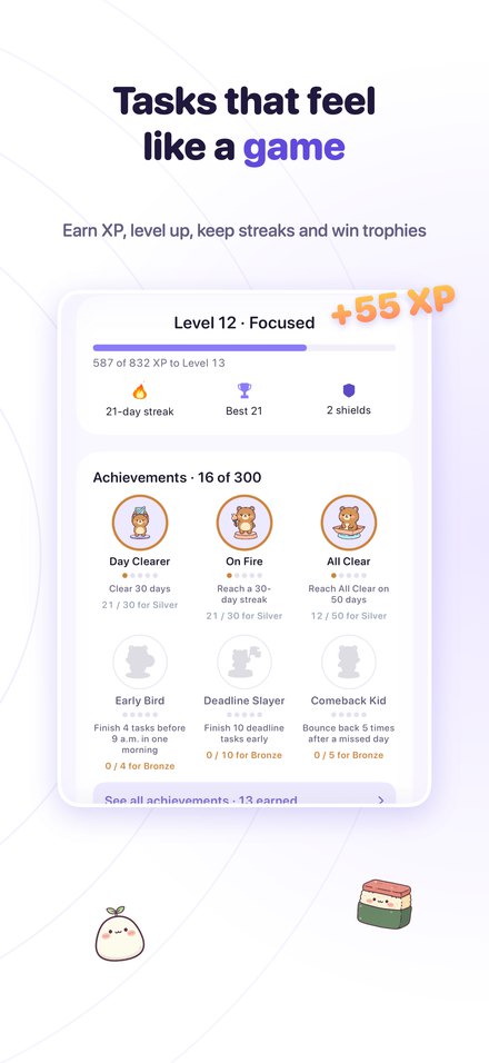 TaskXP screenshot: game